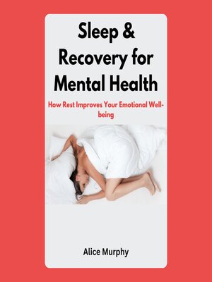 cover image of Sleep & Recovery for Mental Health
